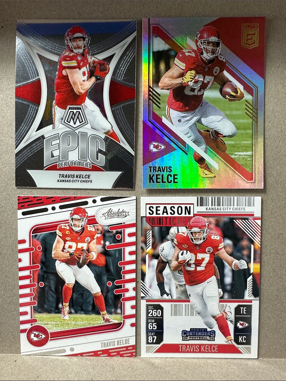 Patrick Mahomes/Travis Kelce Chiefs lot of 20 w/Chris Jones & Pacheco - Picture 6 of 11
